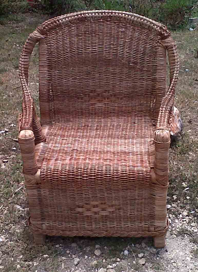 Chaise en rotin des balcons/chair on balcony